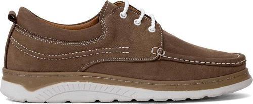 Elit Mzv3060N Erkek Hakiki Nubuk Deri Casual Ayakkabı Kum Rengi