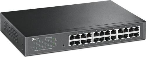 TL-SG1024DE 24 Port 10-100-1000 Mbps Switch Çelik Kasa Easy Smart Rack Mount
