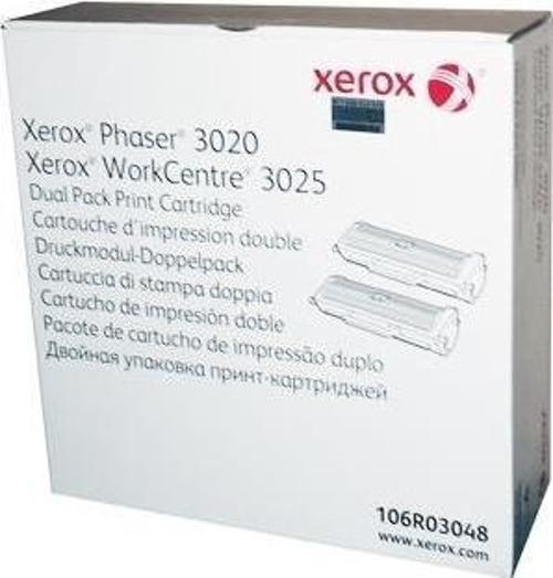 106R03048 Phaser 3020-WC3025 Dual Pack Toner 2x1500 Sayfa
