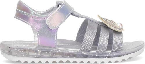 Elit Şa-P-034-25Y Patik Kız Çocuk Düz Sandalet Gümüş