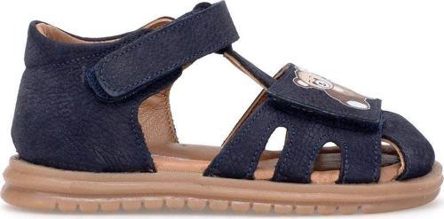 Elit Aik-1928 Bebe Erkek Çocuk Düz Sandalet Lacivert