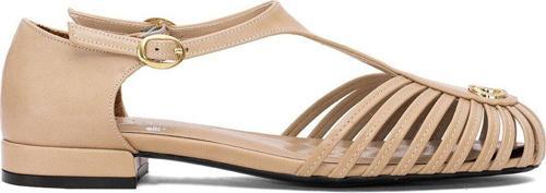 25By60.5350C Kadın Düz Sandalet Ten