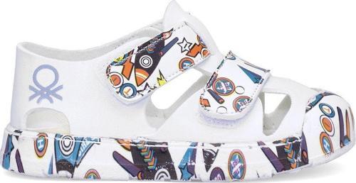 Bn-1409 Bebe Erkek Çocuk Sandalet Beyaz