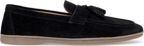 Elit Slatm01N Erkek Hakiki Deri Casual Ayakkabı Siyah