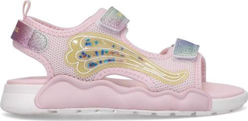 101985386 5M Genpal 5Fx Filet Kız Çocuk Düz Sandalet Pudra