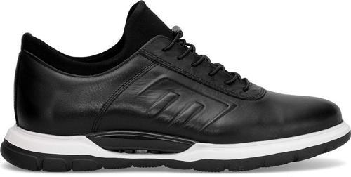 Y1033 Erkek Hakiki Deri Casual Ayakkabı Siyah