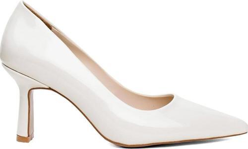 Pm537 K200-1 Kadın Klasik Topuklu Ayakkabı Ten