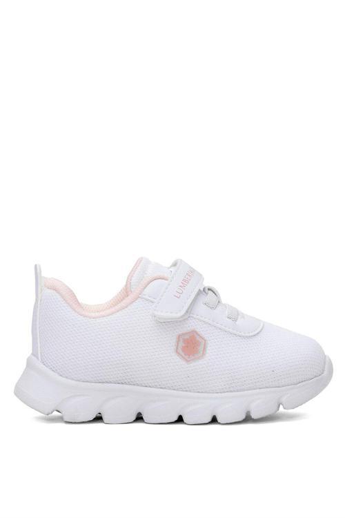 101941290 5M First 5Fx Bebe Kız Çocuk Koşu Ayakkabısı Beyaz - Pudra