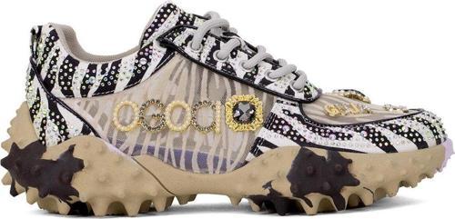 25Y338 Kadın Taşlı Yürüyüş Ayakkabısı Bej