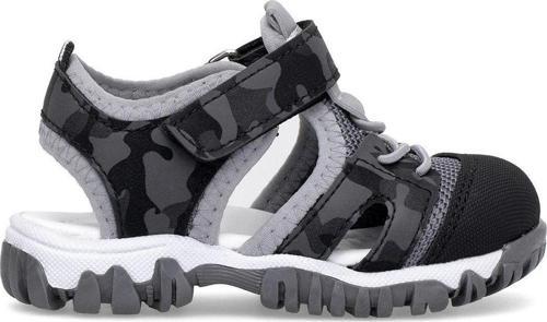 Elit Şa-B-041-25Y Bebe Erkek Çocuk Düz Sandalet Siyah