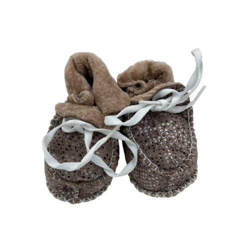 Baby Kürklü Deri Soft Bebek Ayakkabası 4070