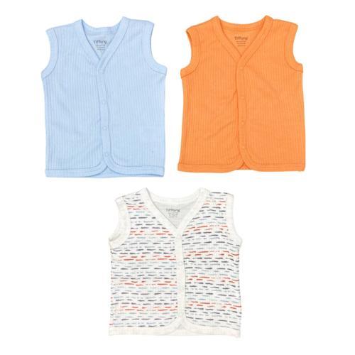 Striped Theme 3'lü Yelek 53005