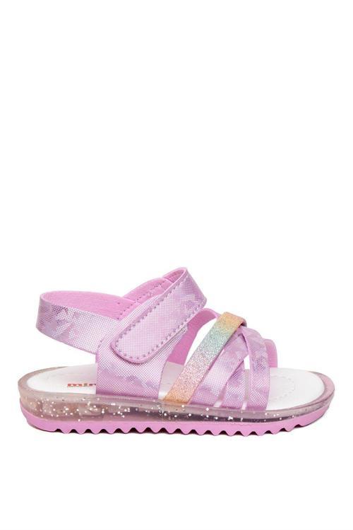 Şa B K Mnc Bebe Kız Çocuk Düz Sandalet Pembe