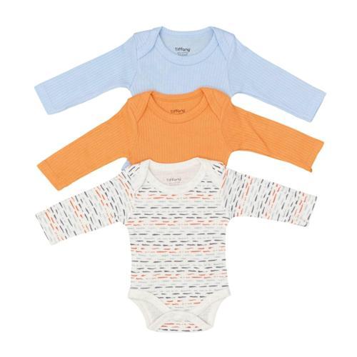 Striped Theme 3'lü Uzun Kol Body 53011