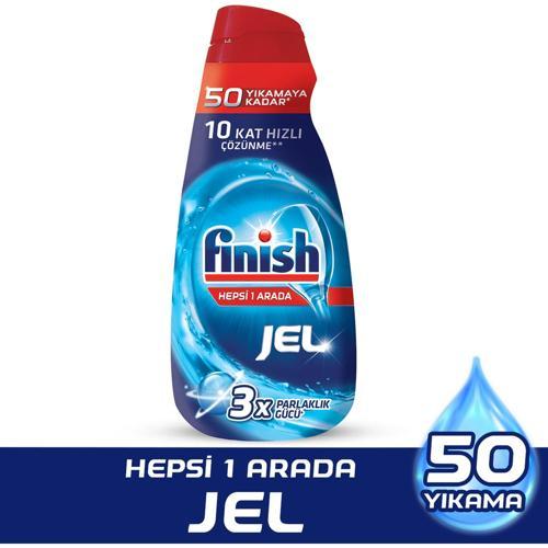 Hepsi Bir Arada Bulaşık Jel Deterjanı 1000x2 2000 ml