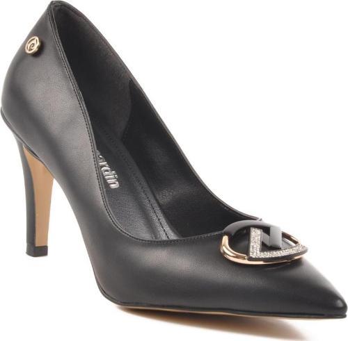 PC-54506 Z Siyah Kadın Abiye Ayakkabı