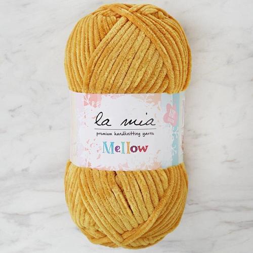 La Mia Mellow Koyu Sarı El Örgü İpi - 916 - 34162