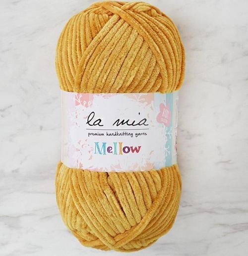 La Mia Mellow Koyu Sarı El Örgü İpi - 916 - 34162