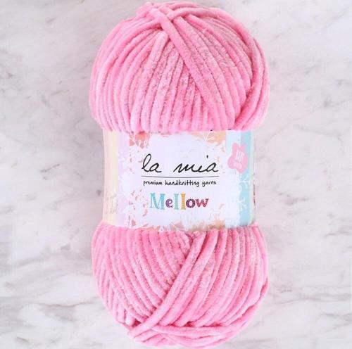 La Mia Mellow Pembe El Örgü İpi - 914 - 34160