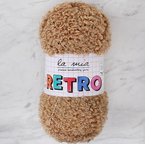La Mia RETRO Bej El Örgü İpi - LM7101