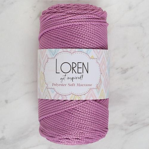  Polyester Soft Macrame Gül Kurusu El Örgü İpi - LM021 - 34450