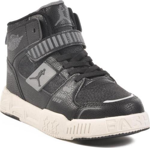 King Uzun F Siyah Çocuk Mevsimlik Sneaker