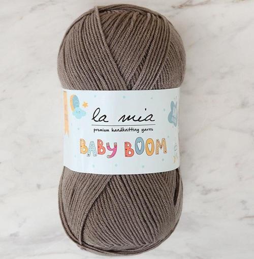 La Mia Baby Boom Gri El Örgü İpi - 1921 - 34143