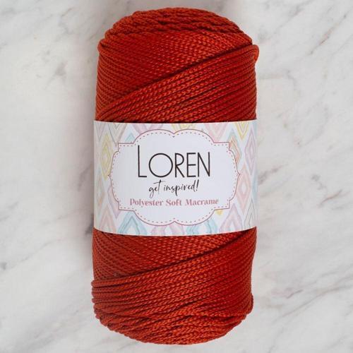  Polyester Soft Macrame Tarçın El Örgü İpi - LM012 - 34431