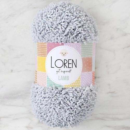 Lamb Gri El Örgü İpi - R020 - 34422