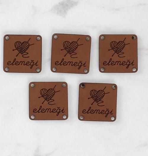  Crafts Elemeği Deri Arma 5 Adet - 1587