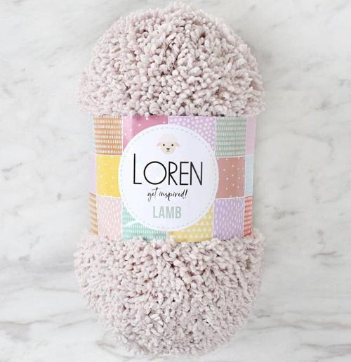  Lamb Açık Bej El Örgü İpi - R055 - 34420