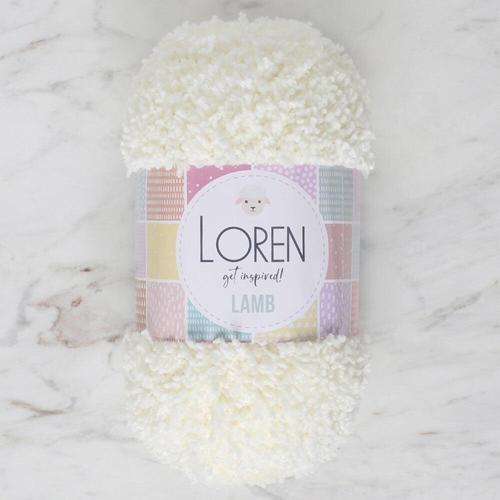  Lamb Açık Krem El Örgü İpi - R019 - 34419