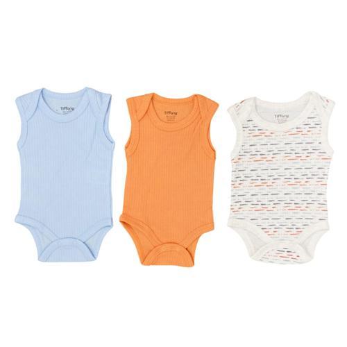 Striped Theme 3'lü Yarım Kol Body 53008