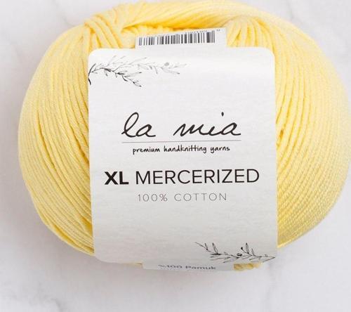 La Mia XL Mercerized Sarı El Örgü İpi - 177 - 33770