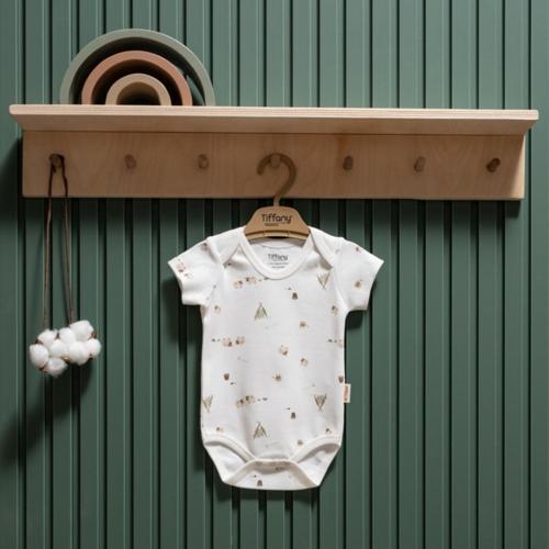 Happy Lambs Organik Theme Yarım Kol Body 33008
