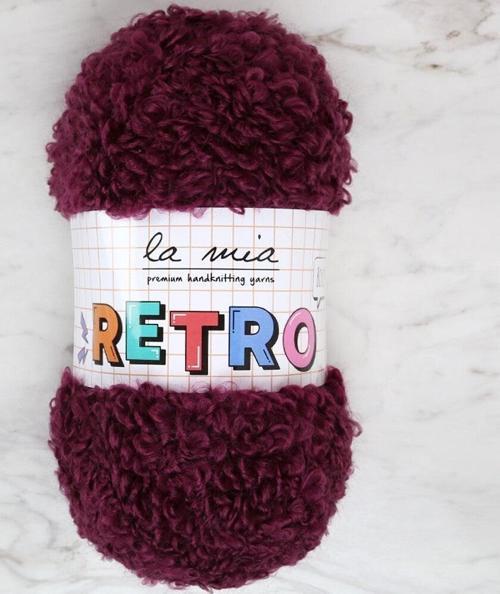 La Mia RETRO Mor El Örgü İpi - LM5131