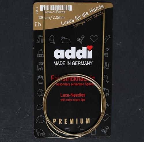 Addi 2mm 100cm Klasik Misinalı Dantel Şişi 755-7