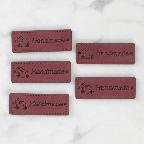  Crafts Handmade Deri Arma 5 Adet - 1556