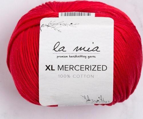 La Mia XL Mercerized Kırmızı El Örgü İpi - 19 - 33762