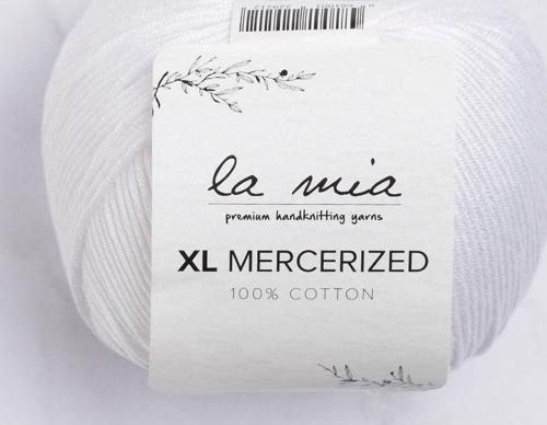 La Mia XL Mercerized Beyaz El Örgü İpi - 2 - 33759