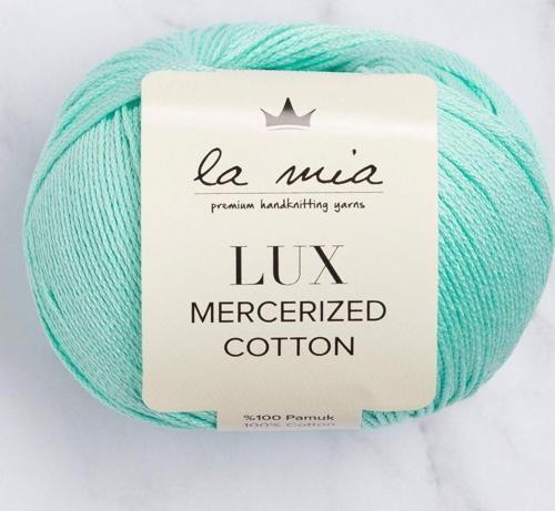 La Mia Lux Mercerized Cotton Su Yeşili El Örgü İpi - 137 - 33750