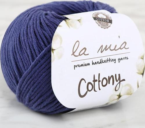 La Mia Cottony Lacivert El Örgü İpi - L038
