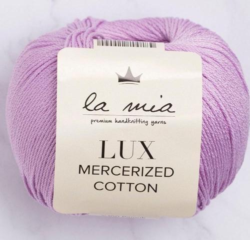 La Mia Lux Mercerized Cotton Lila El Örgü İpi - 53 - 33747