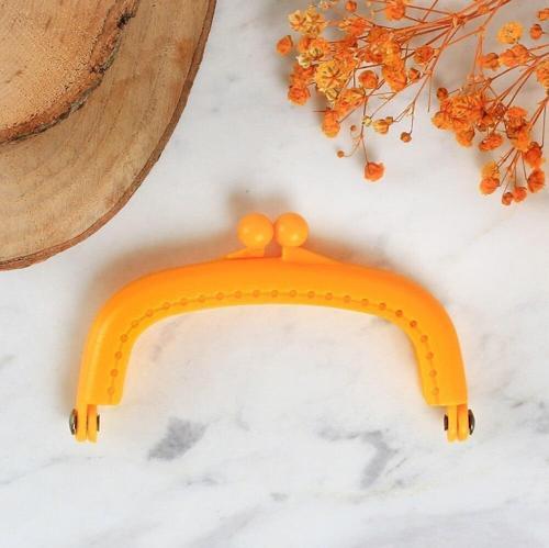  Plastik Cüzdan Klipsi-Sarı