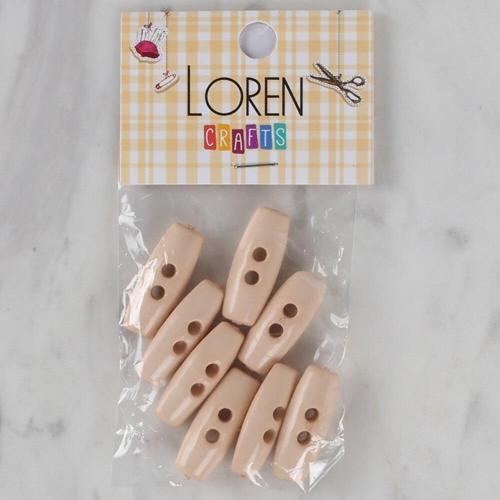  Crafts pudra pembe 8 li çoban düğmesi - 69