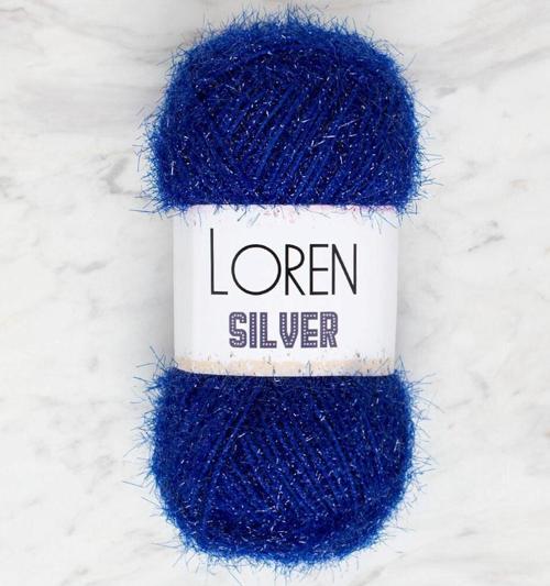  Silver Saks Mavisi El Örgü İpi - RS0004 - 34092