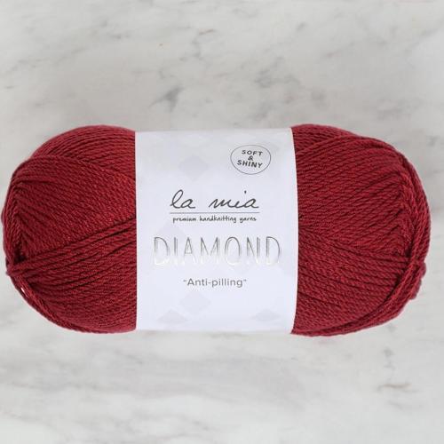 La Mia Diamond Bordo El Örgü İpi - L065 - 33726