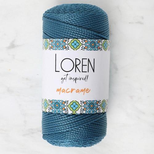  Macrame Petrol Mavisi El Örgü İpi - RM 0238 - 34356