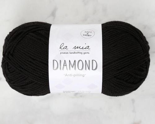 La Mia Diamond Siyah El Örgü İpi - L006 - 33724