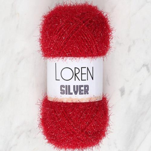  Silver Bordo El Örgü İpi - RS0024 - 34088